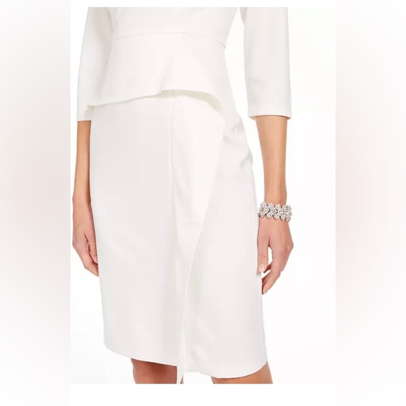 Vince Camuto White Dress, NWT Size 6P - Picture 3 of 14